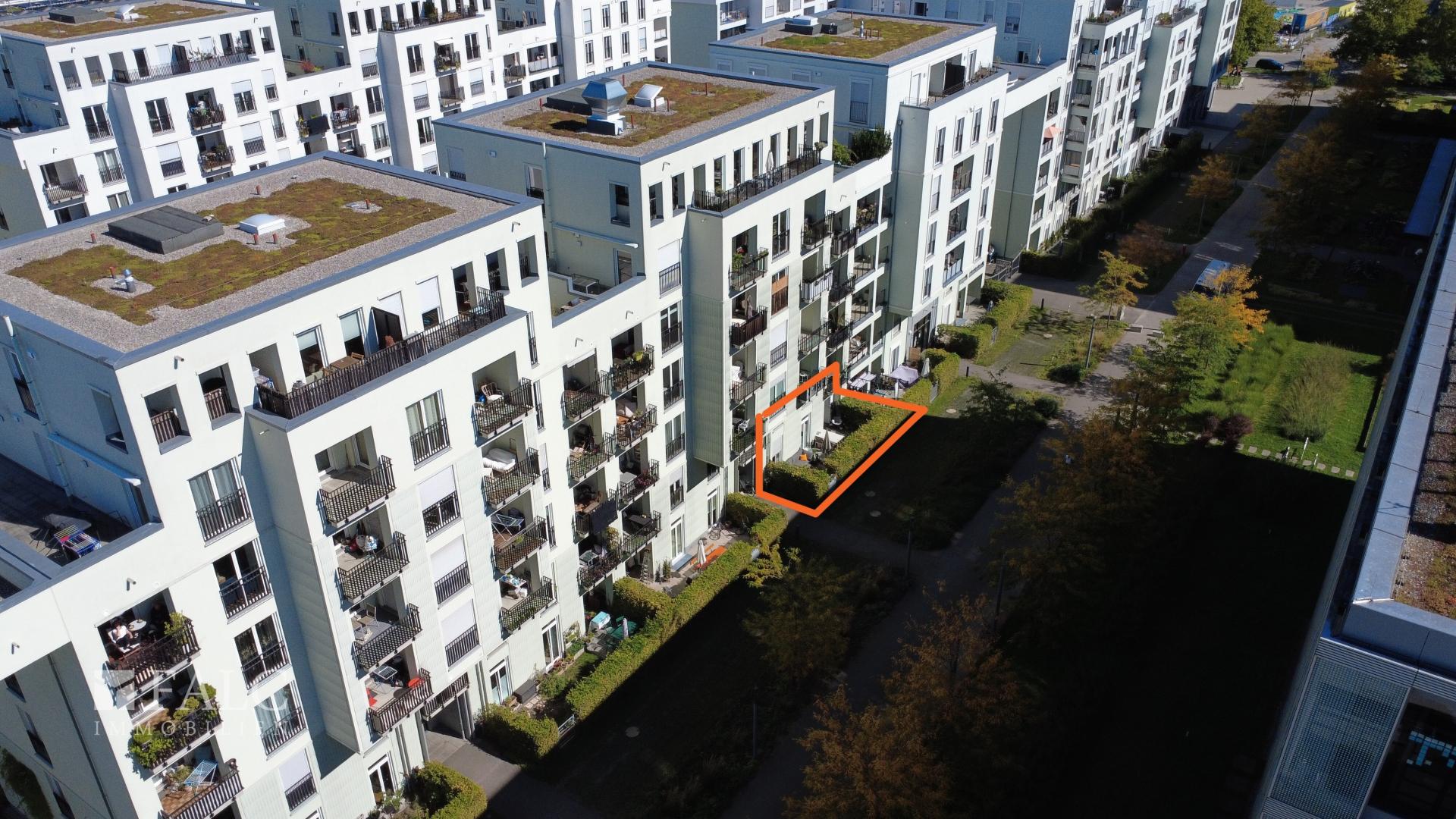 Luftbild Wohnung